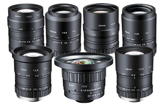 1200万级高清工业镜头1.1"大靶面C口 6-75mm焦距